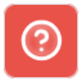 Red question mark