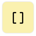 Yellow brackets