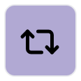 Purple arrows cycling